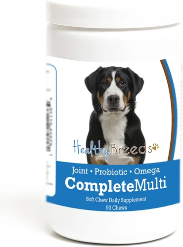 Miniatura 301 de Healthy Breeds Pug todo en uno multivitamínico suave masticable 60