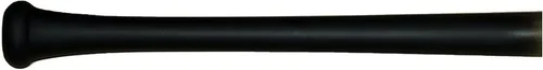 Miniatura 4 de BAMBOOBAT BY PINNACLE SPORTS EQUIPMENT INC. Bate de béisbol híbrido de bambú y arce para adultos con mango recubierto de goma Mango negro/barril