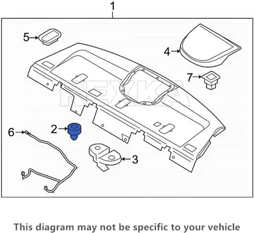 Miniatura 7 de Rexka 10 piezas de 0.315 in de orificio para puerta de panel de retención de clip de sujeción compatible con Hyundai Kia 82315-38000