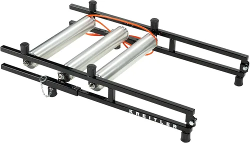 Miniatura 3 de KREITLER Rodillos de aleación para entrenamiento de bicicleta en interiores y exteriores Entrenador de ciclismo premium Paseo suave y silencioso