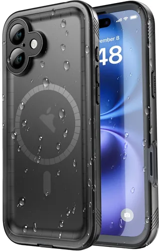 Miniatura 62 de SPORTLINK Funda para iPhone 15 Pro Max, IP68 resistente al agua, protección militar, cuerpo completo, resistente, a prueba de golpes, sellado 360, a