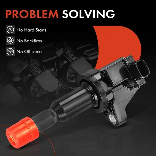Miniatura 7 de A-Premium Paquete de bobinas de encendido del motor compatible con Honda Fit 2007-2008 I4 1.5L