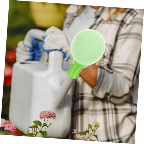 Miniatura 5 de Yardwe Cabezal de regadera de plástico verde universal