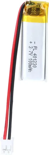 Miniatura 9 de Batería recargable Lipo de polímero de litio de 3.7V 3000mAh 605080 con conector PH2.0.000 in JST para altavoz y dispositivo inalámbrico