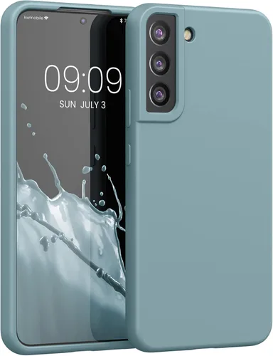 kwmobile Funda compatible con Samsung Galaxy S22 Plus - Funda de Teléfono de Silicona TPU con acabado suave - Piedra antigua