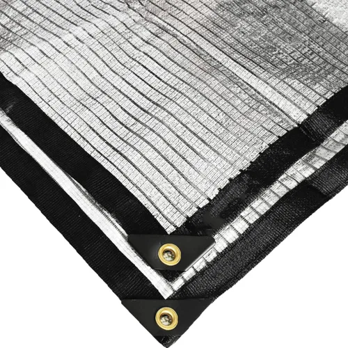 Miniatura 3 de 85 % papel de aluminio, tela resistente con ojales, pantalla de privacidad para mascotas, cubierta de automóvil, patio, jardín, pérgola, toldo