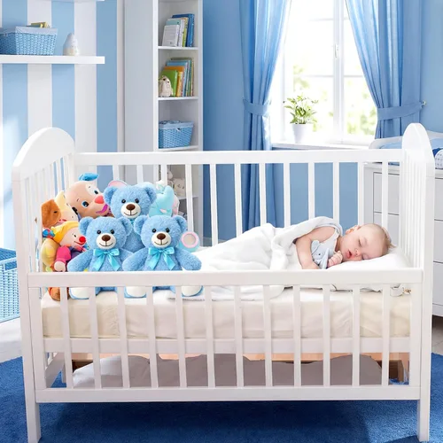 Miniatura 6 de Civaner Paquete de 4 osos de peluche de 14 pulgadas, lindos osos suaves, regalos a granel para mujeres, mejores amigas y novias (azul)