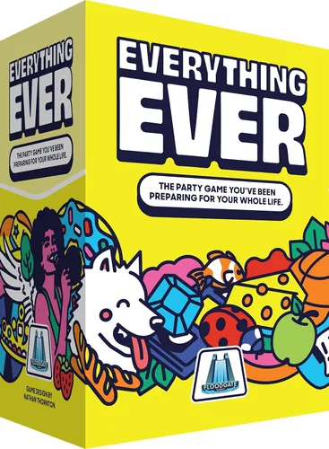 Juego de cartas Everything Ever | Divertidos juegos familiares para adultos, adolescentes y niños | Divertido juego de fiesta rápido | 20 minutos |