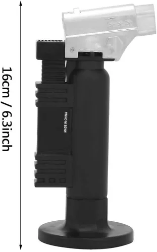 Miniatura 2 de Antorcha de butano para soldadura de soldadura Kit de antorcha ajustable llama 2500°F para electrónica de metal, joyería, reparación dental