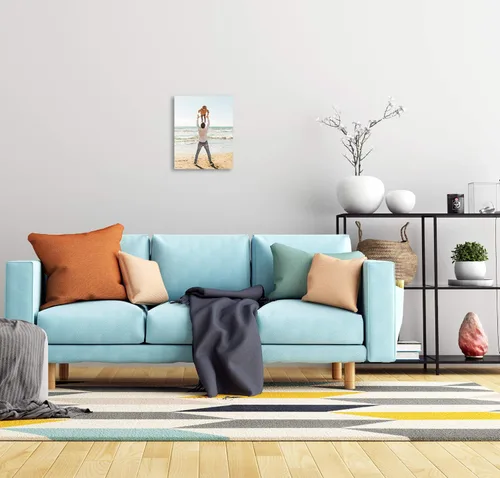 Miniatura 2 de TreeDeal Crea Arte de Pared Personalizado con Tu Foto en Lienzo - Impresiones de Lienzo Personalizadas para la Familia - Cuadros de Lienzo