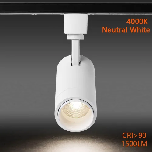 Miniatura 4 de Cabezales de iluminación LED H de 15 W, cabezal de luz de pista de enfoque para obras de arte de acento, luz de pista lineal tipo H -4000 K luz