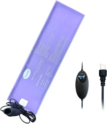 Softside - Calentador de cama de agua duro, pantalla digital de 240 W, calentador de cama de agua inteligente, calentador de cama de agua seguro y
