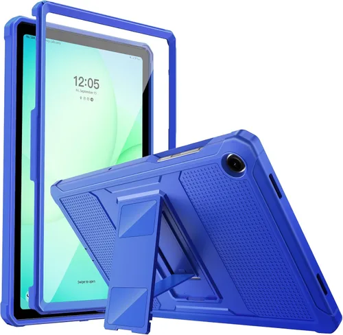 Miniatura 14 de MoKo Funda para Samsung Galaxy Tab A9 Plus/A9+ de 11 pulgadas 2023, a prueba de golpes de cuerpo completo resistente con protector de pantalla