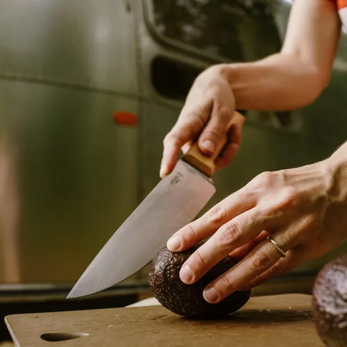 Miniatura 9 de Opinel Cuchillo de chef de acero inoxidable paralelo