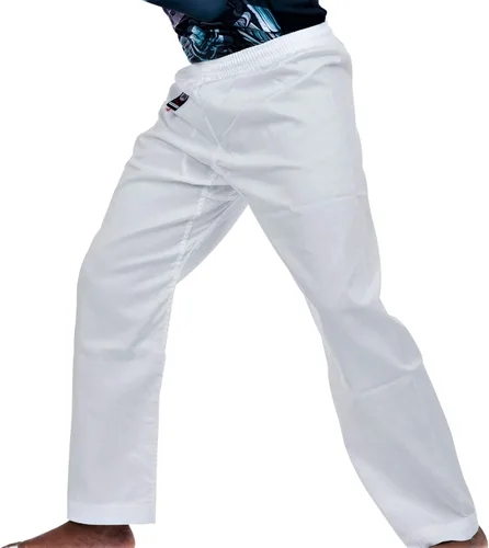 Miniatura 6 de Ronin - Pantalones de karate para artes marciales ligeros de polialgodón con cintura elástica