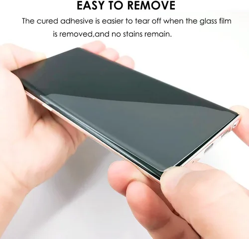 Miniatura 7 de Protector de pantalla de vidrio templado para Galaxy Note 10 Plus, juego de 3 unidades, reparación de arañazos, compatible con identificación