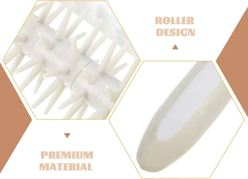 Miniatura 8 de SHERCHPRY Pizza Punch Pizza Roller Spikes Pan Hole Punch Pizza Docker Masa de pizza Galletas caseras Pasta de pizza Ruedas de aguja Roller Docker