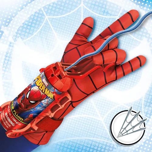 Miniatura 3 de Marvel Spider-Man Superlanzador de Telarañas, 2 en 1, dispara telarañas o agua, juguete lanzador de telarañas, juguetes de juego de roles