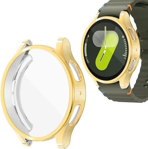 Miniatura 14 de Funda para Samsung Galaxy Watch 7 de 1.575 pulgadas, protector de pantalla flexible y suave de TPU para accesorios Galaxy Watch 7