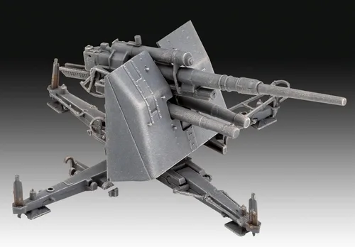 Miniatura 4 de Revell 03325 3.5 in Flak 37 + Sd.ANH.202 1:72 Escala 1:72 Kit de modelado de plástico sin pintar