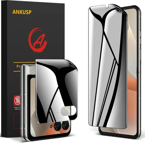 Miniatura 8 de [Paquete de 2] Protector de pantalla de privacidad compatible con Samsung Galaxy Note 10 Plus Note 10+ Note 10 Plus 5G