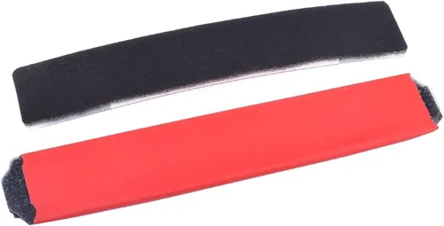 Miniatura 5 de Cojín de diadema de repuesto compatible con auriculares Beats Pro/Detox - Almohadilla de espuma suave para la diadema (rojo)