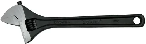Miniatura 4 de Teng Tools Llave industrial ajustable de 4 pulgadas con escala graduada - 4001, plata