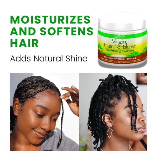Miniatura 2 de Tratamiento fertilizante acondicionador para cabello virgen The Roots Naturelle, ayuda a fortalecer, promover el rápido crecimiento del cabello