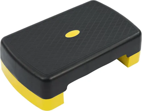 Miniatura 7 de Fitvids Aerobic Step Platform Trainer with Adjustable 2-Level Risers, 400 Pound Weight Capacity – Non-Slip Exercise Stepper for Cardio, Strength