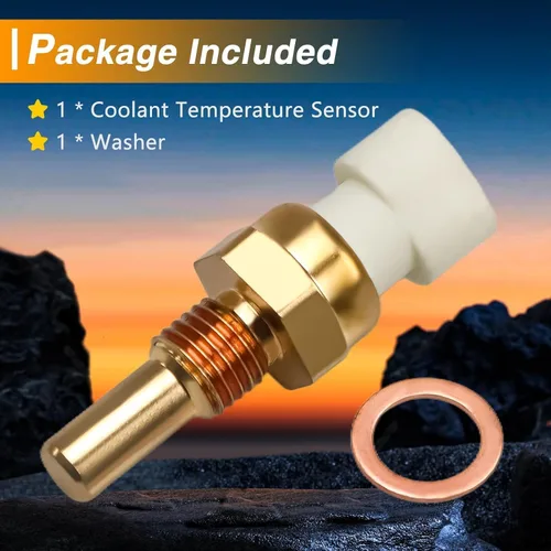 Miniatura 7 de Sensor de temperatura del refrigerante, sensor de temperatura del agua ECT, interruptor de temperatura compatible con Chevrolet Tahoe Malibu