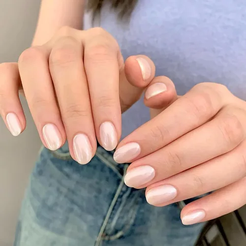 Miniatura 4 de 2 cajas de polvo de uñas de cromo perla blanca – Polvo de pigmento cromado transparente transparente brillante para uñas, uñas inspiradas efecto