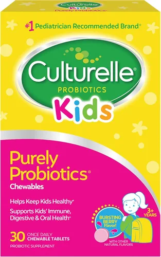 Miniatura 2 de Culturelle Probióticos masticables para niños, salud digestiva e inmunológica, salud digestiva diaria probióticos masticables para hombres y mujeres