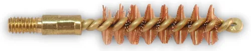 Miniatura 4 de Pro-Shot Pistol Bore Brushes: Pistol-Length Bronze Bristle, Brass Core Benchrest Brushes – Caliber-Specific Fit, American Standard Threads, Made in