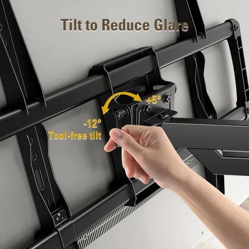 Miniatura 6 de Mounting Dream Soporte de pared para TV de brazo largo para TV de 37 a 75 pulgadas, soporte de pared de TV de esquina con extensión de 32 pulgadas