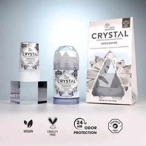 Miniatura 9 de Desodorante sin aroma CRYSTAL BODY (4.25 onzas líquidas)
