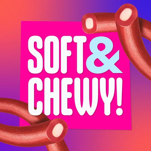 Miniatura 5 de SweeTARTS Ropes, Cherry Punch Candy, bolsa de 3 onzas (paquete de 12)