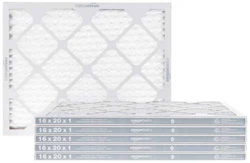 Miniatura 6 de Amazon Basics Paquete de 6 filtros de aire de 20 x 20 x 1 para horno de CA MERV 11 (tamaño real: 19.75 x 19.75 x .75 pulgadas)