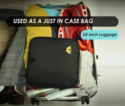 Miniatura 8 de Bolsa de lona para hombre, ultraligera, plegable, bolsa de lona para gimnasio, compartimento para zapatos de 40 litros y bolsillo húmedo, transporte