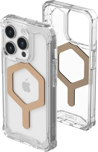 Miniatura 12 de URBAN ARMOR GEAR UAG - Funda compatible con iPhone 15 Pro de 6.1 pulgadas, color negro/bronce con imán integrado compatible con carga MagSafe