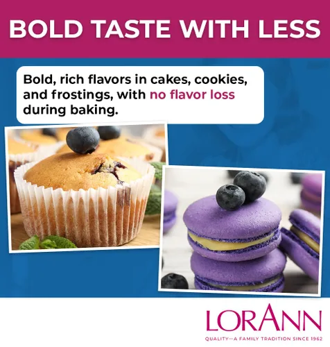 Miniatura 7 de LorAnn - Emulsión de panadería de arándanos, botella de 4 onzas