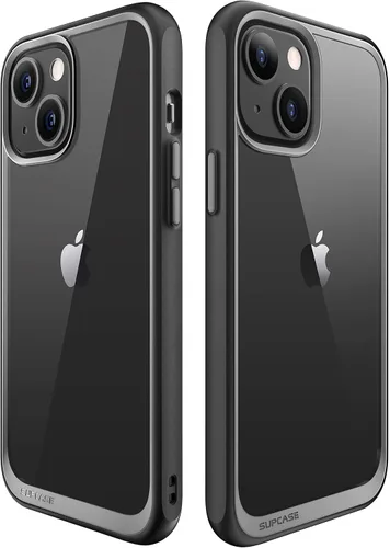 Miniatura 8 de SUPCASE Unicorn Beetle Style Series - Funda para iPhone 14 / iPhone 13, funda protectora híbrida delgada y transparente (negro)