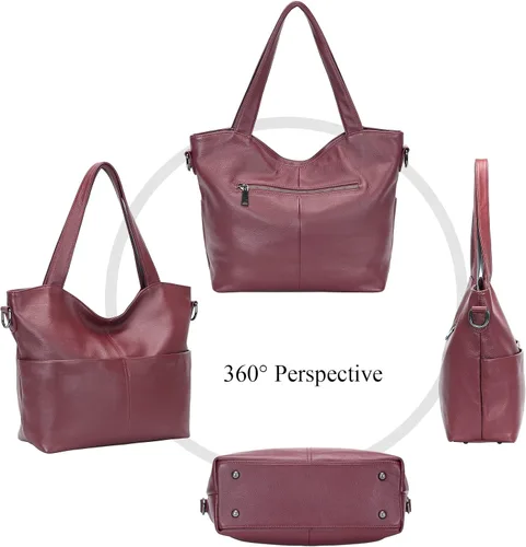 Miniatura 4 de CHERISH KISS Bolsos de cuero y bolsos de mano para mujer