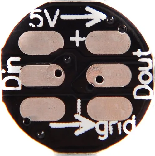 Miniatura 4 de BTF-LIGHTING WS2812B - 100 píxeles LED RGB inteligentes direccionables individualmente para Arduino, módulo LED RGB de 1 LED, píxeles