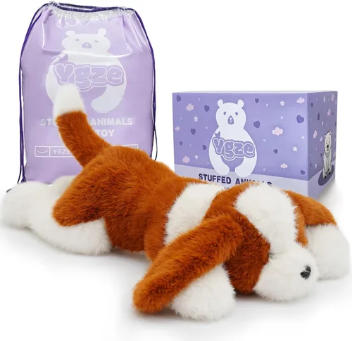 Miniatura 11 de Oso de Peluche con Peso Animal de Peluche Oso Marrón Juguete de Peluche 24 Pulgadas 4 Libras Pelaje Suave Brazos Largos Juguete para Abrazar Regalo