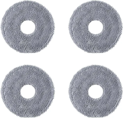 Miniatura 7 de roborock Paquete de 4 paños de microfibra para trapeador Q Revo, Qrevo MaxV, Qrevo S, Qrevo Pro, Qrevo Slim Qrevo S5V robot aspirador, accesorios