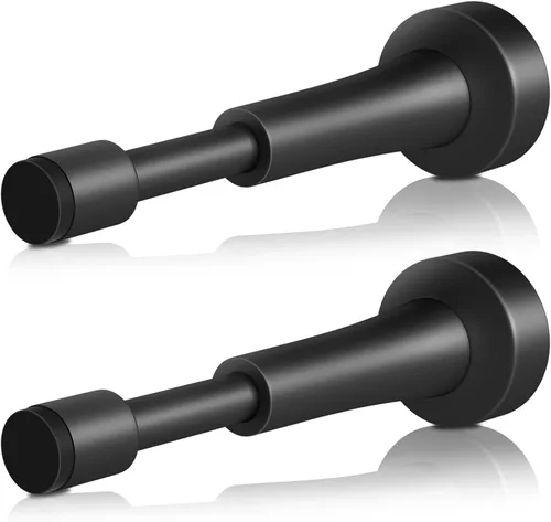 Miniatura 27 de 3 topes de puerta de resorte para pared, tope de puerta de 4.33 pulgadas para parte inferior de la puerta, topes de puerta de aluminio con punta