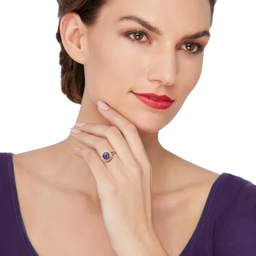 Miniatura 2 de Ross-Simons 1.80 Carat Amethyst Ring in 14kt Yellow Gold