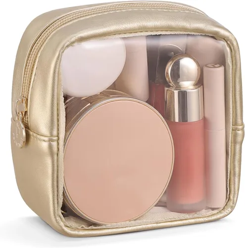 Miniatura 19 de Pocmimut Mini Bolsa de Maquillaje, Bolsa de Maquillaje Transparente para Viaje, Bolsa de Aseo Personal, Monedero, Accesorios para Coche, Cosas