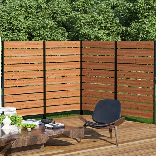 Miniatura 14 de Modern Shade - Pantalla de valla de privacidad de madera de 5' x 3' (1 panel) de madera natural, panel de valla de privacidad al aire libre