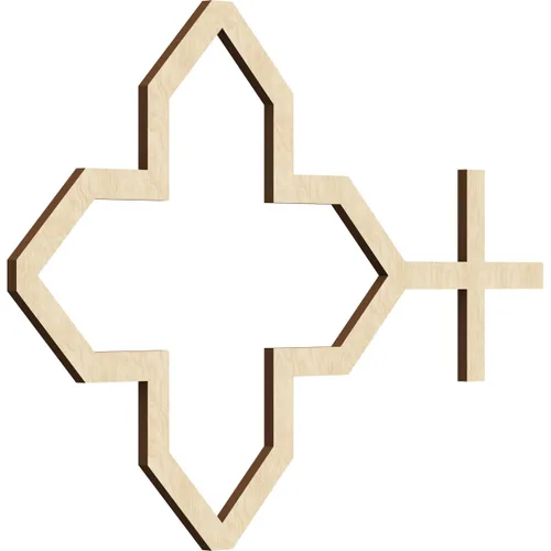 Miniatura 29 de Laird Paneles decorativos de pared de madera con calado, extra pequeños, 13/8 pulgadas de ancho x 7 3/8 pulgadas de alto x 3/8 pulgadas de alto